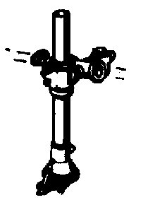Steam Heat Vapor Traps for Passenger Cars (Brass Castings pkg(2) -- For Heavyweight Cars, HO, Cal Scale 350