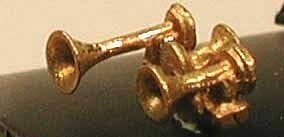 Nathan K3 K3LAR3 3-Chime Air Horn -- Lost Wax Brass Casting, HO, Cal Scale 644