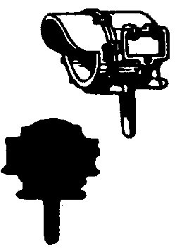 Steam Loco Headlight (Brass Castings) -- Sunbeam w/Visor, HO, Cal Scale 229