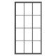12-Pane Masonry Window with Precut Glazing -- Scale 64 x 126′ 162 x 320cm pkg(4), O, Tichy Train Group 2089