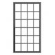 12 Over 12 Double-Hung Masonry Window with Precut Glazing -- 48 x 96′ pkg(4), O, Tichy Train Group 2090
