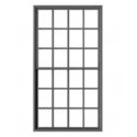 12 Over 12 Double-Hung Masonry Window with Precut Glazing -- 48 x 96′ pkg(4), O, Tichy Train Group 2090