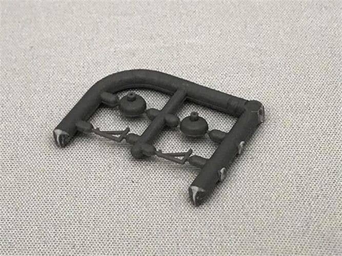 Exterior Light Fixtures -- Non-Operating pkg(10), N, Tichy Train Group 2549