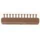 Nut, Bolt & Washer Detail -- 4-1/2` Hex Bolt w/7` Washer, Styrene, Rust Color, pkg(96), HO, Tichy Train Group 8270