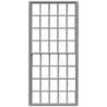 20/20 Pane Double-Hung Masonry Window w/Precut Glazing -- 42 x 84` Scale, Fits .68 x 1.45` Openi, S, Tichy Train Group 3521