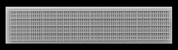 Wire Grilles -- EMD Mid-production GP38-2, SD38-2 and most SD45-2, HO, Cannon & Company 1411