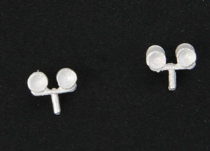 SP Frog-Eye Caboose Marker Lights -- 1 Pair, HO, Details West 380