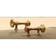 Air Horns (Unpainted Brass Casting) -- Leslie A-200 Standard for F Units (1 Pair), HO, Cal Scale 542