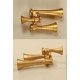 Airhorn (Unpainted Brass Casting) -- Nathan P3 (2 Bells Forward, 1 Bell Back), HO, Cal Scale 543