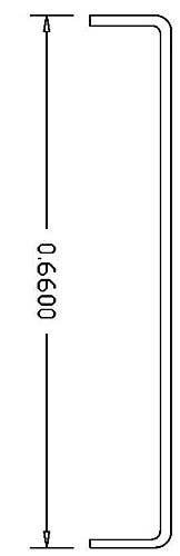 Grabs for EMD FT & F Unit Diesels pkg(12 .012′ Wire) -- Side Door, HO, Cal Scale 502
