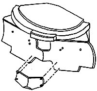 Snow Plow Pilot -- Alco PA Locomotives, HO, Details West 264