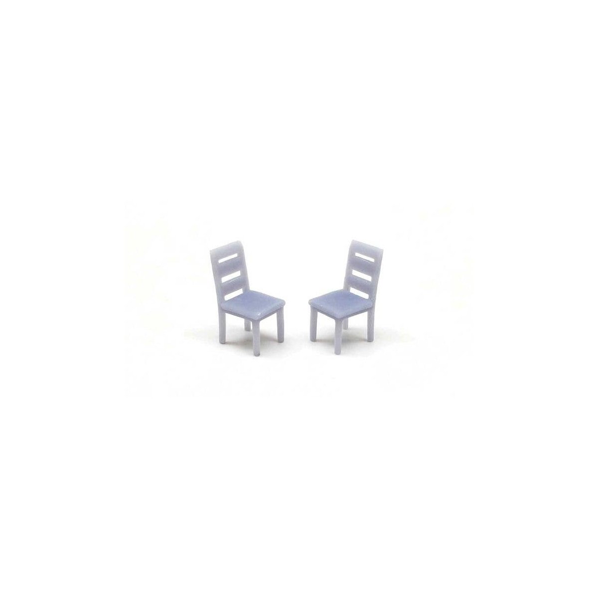 Common Dining Chairs -- Unpainted, HO, ALL SCALE MINIATURES 8711019