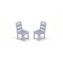 Common Dining Chairs -- Unpainted, HO, ALL SCALE MINIATURES 8711019