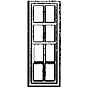 Windows -- Double-Hung, 8-Pane pkg(8), HO, Grandt Line Products Inc 5255