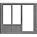Doors -- Window/Door Combo, HO, Pikestuff 1105