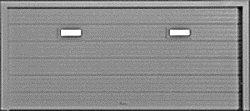 Doors -- Two-Car Garage - Scale 16 x 7′ 4.9 x 2.1m pkg(2), HO, Pikestuff 1110
