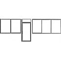 Doors -- Storefront & Window, HO, Pikestuff 1106