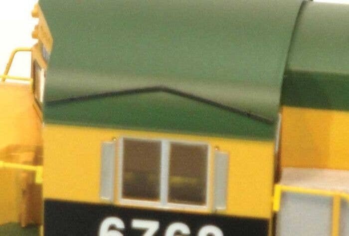 Cab Window Drip Ribs -- For Reading Diesel Locos pkg(2), HO, Cal Scale 615