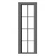 4 Over 4 Double-Hung Window with Precut Glazing -- 24 x 82′ pkg(6), O, Tichy Train Group 2085