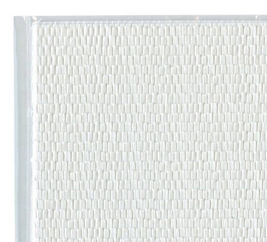 Patterned Plastic Sheet pkg(2) -- Wood Shingle Roof - 7-1/2 x 12′ 19.1 x 30.5cm, HO, JTT Miniature Tree 97468