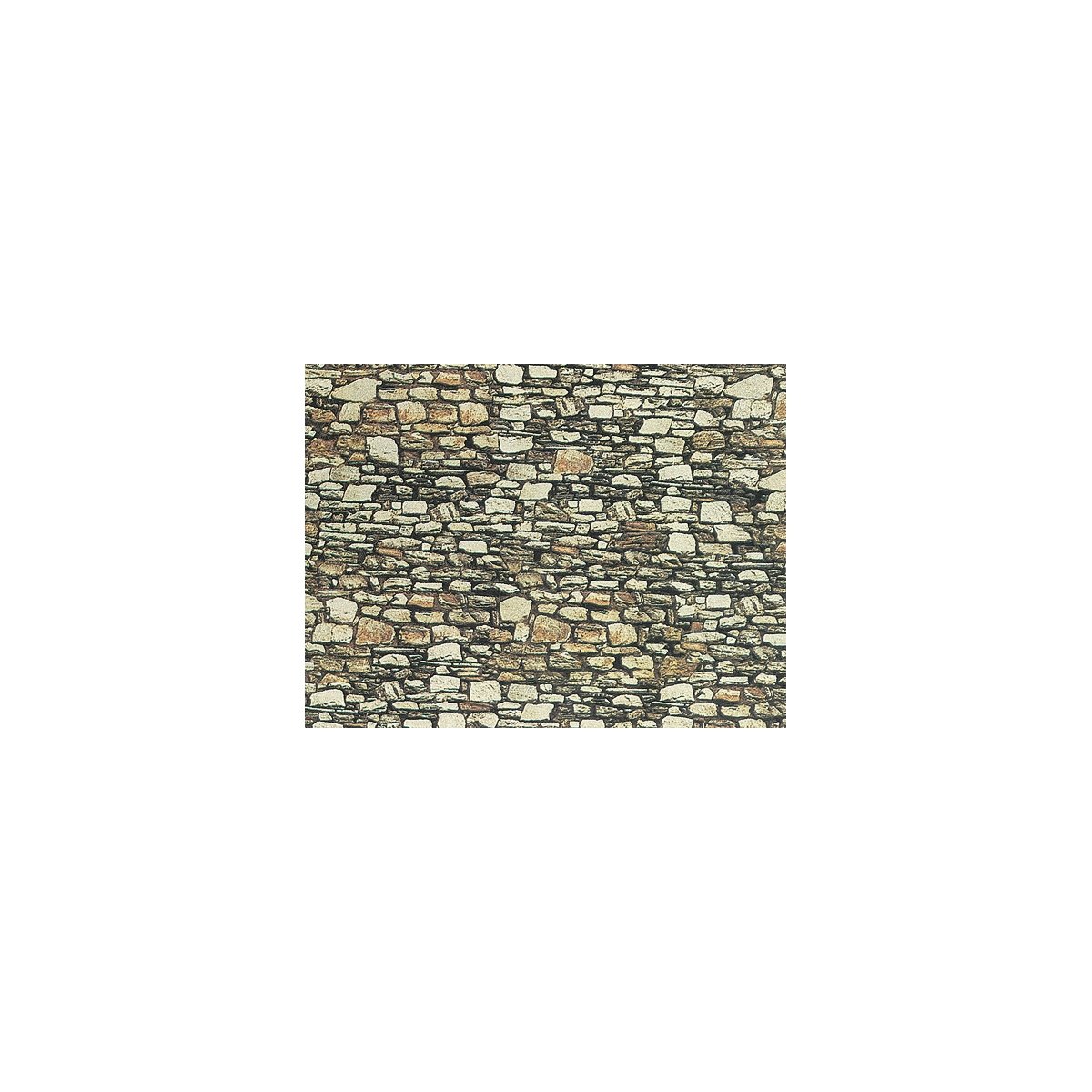 Stone Sheet - 12.5 x 5.9′ Card Stock -- Dolomite, HO, Noch Gmbh & Co 57520