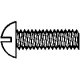 Nylon Round Head Machine Screws pkg(12) -- 2-56 5/8 x .086′ 1.59 x .22cm, All Scales, Walthers Tools & Screws 1177
