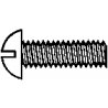 Nylon Round Head Machine Screws pkg(12) -- 2-56 5/8 x .086′ 1.59 x .22cm, All Scales, Walthers Tools & Screws 1177