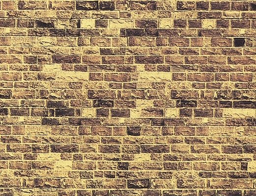 Stone Sheet - 12.5 x 5.9′ Card Stock -- Sandstone, HO, Noch Gmbh & Co 57570