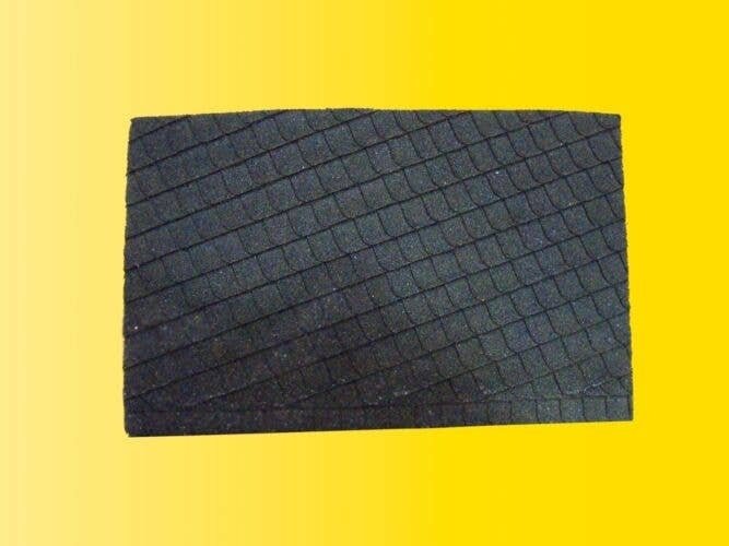 Slate Roof Sheet w/Ridge -- 10-1/4 x 6-11/16′ 26 x 17cm, O, Vollmer Gmbh 48731