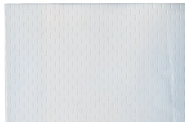 Styrene Sheet pkg(2) .020 x 11 x 14` - Model Builder`s Supply Line -- Concrete Block, G, The N Scale Architect 50022