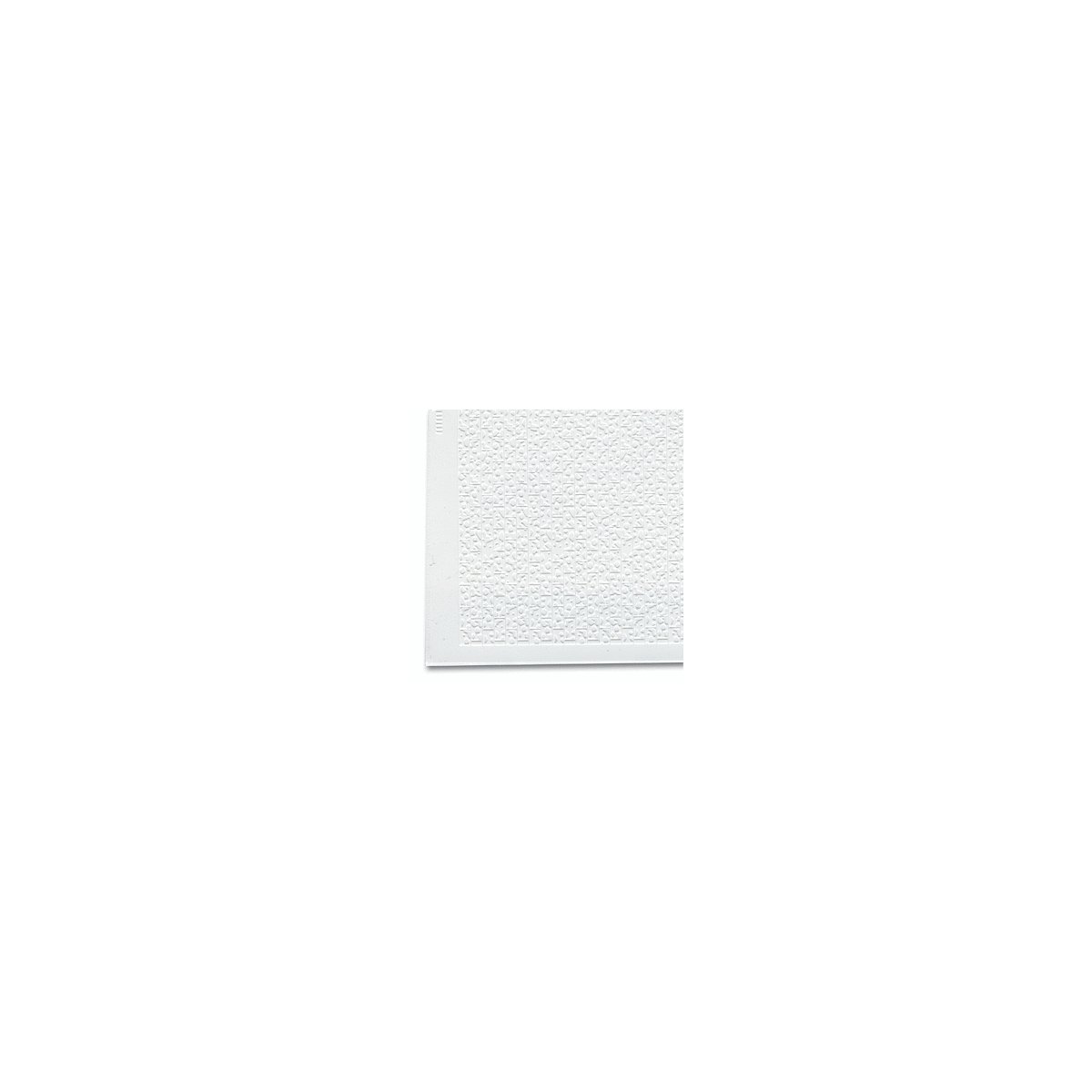 Model Builder`s Supply Line Styrene Sheets pkg(2) .020 x 11 x 14` -- Textured Block, O, The N Scale Architect 50056