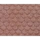 Patterned Sheets - Roofing - Scalloped Tile - .020 x 7 x 12` pkg(2) -- .375` Red Tiles, G, Plastruct Inc 91654
