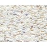 Patterned Sheets - Stone - Field Stone - .020 x 7 x 12` pkg(2) -- .250` Beige Stones, HO, Plastruct Inc 91563