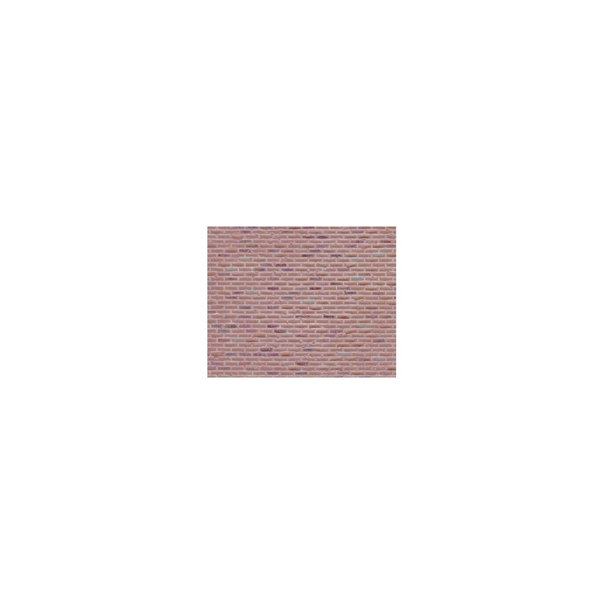 Patterned Sheets - Rough Brick - .020 x 7 x 12` pkg(2) -- .200` Red Bricks, O, Plastruct Inc 91606