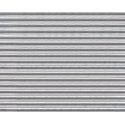 Patterned Sheets - Siding - Corrugated - .020 x 7 x 12` pkg(2) -- White - .080` Spacing, O, Plastruct Inc 91519