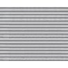 Patterned Sheets - Siding - Corrugated - .020 x 7 x 12` pkg(2) -- White - .080` Spacing, O, Plastruct Inc 91519