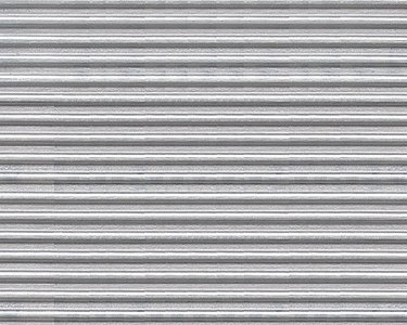 Patterned Sheets - Siding - Corrugated - .020 x 7 x 12` pkg(2) -- White - .080` Spacing, O, Plastruct Inc 91519