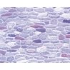 Patterned Sheets - Stone - Field Stone - .020 x 7 x 12` pkg(2) -- .325` Gray Stones, O, Plastruct Inc 91565