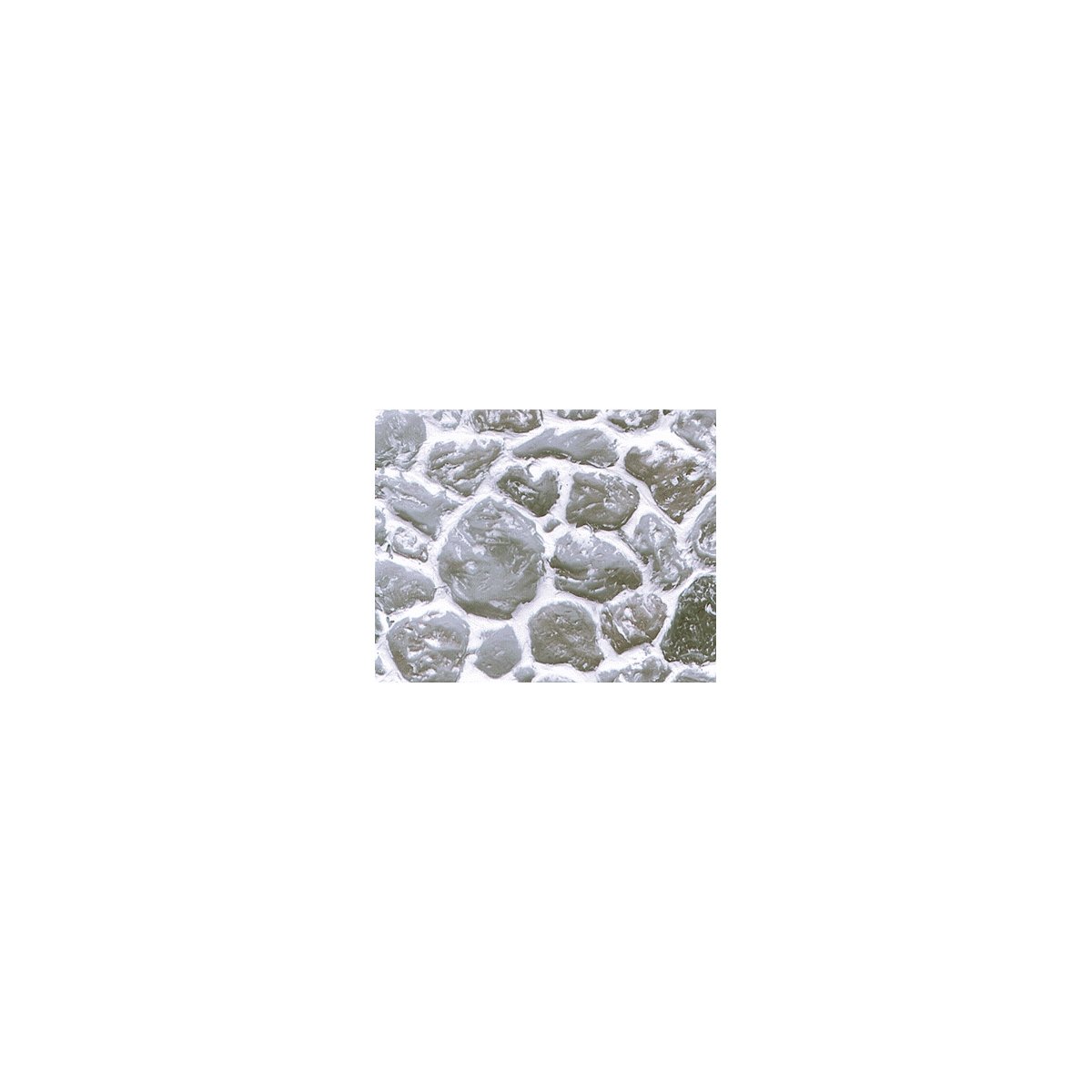 Patterned Sheets - Stone - Round Field Stone - .020 x 7 x 12` pkg(2) -- ,810` Beige Stones, 1/12, Plastruct Inc 91591