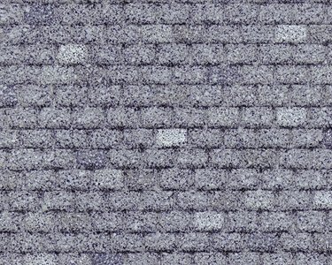 Roofing - Asphalt Shingles (Vacuum-Formed Styrene Sheet 12 x 7 x .020`) -- Gray - .250` Spacing pkg, O, Plastruct Inc 91631