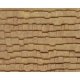 Patterned Sheets - Roofing - Wood Shake Shingles - .020 x 7 x 12` pkg(2) -- .250` Beige Shingles, O, Plastruct Inc 91655