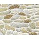 Patterned Sheets - Stone - Field Stone - .020 x 7 x 12` pkg(2) -- .575` Beige Stones, G, Plastruct Inc 91564
