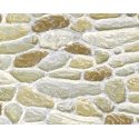 Patterned Sheets - Stone - Field Stone - .020 x 7 x 12` pkg(2) -- .575` Beige Stones, G, Plastruct Inc 91564