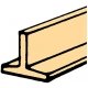 Wood Tees - 24` Long Strips -- 3/64 x 3/64` pkg(5), All Scales, Northeastern Scale Lumber 70510