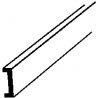 Styrene Structural Shapes - Channels -- 1/16 x 10′ Long pkg(10), All Scales, Plastruct Inc 90531