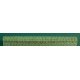 Roof Ridge Cap 3-Tab - 36 Lineal Inch Coverage -- Green (Used with Shingles 292-11133, Sold Separately), HO, GCLaser 111315
