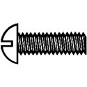 Nylon Round Head Machine Screws pkg(12) -- 1-72 1/4 x .073′ .64 x .19cm, All Scales, Walthers Tools & Screws 1163