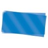 Transpartent Sheets pkg(2) - .010 x 6 x 12′ .025 x 15.2 x 30.5cm -- Blue, All Scales, Evergreen Scale Models 9902
