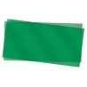 Transpartent Sheets pkg(2) - .010 x 6 x 12′ .025 x 15.2 x 30.5cm -- Green, All Scales, Evergreen Scale Models 9903