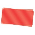 Transpartent Sheets pkg(2) - .010 x 6 x 12′ .025 x 15.2 x 30.5cm -- Red, All Scales, Evergreen Scale Models 9901